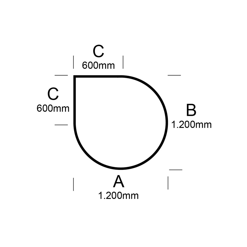 Spark Protection Tempered Glass Plate